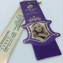 New china designs paper hang tag,custom your own logo clothing hangtag