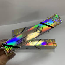 2019 new design custom design hologram lipstick paper packing boxes